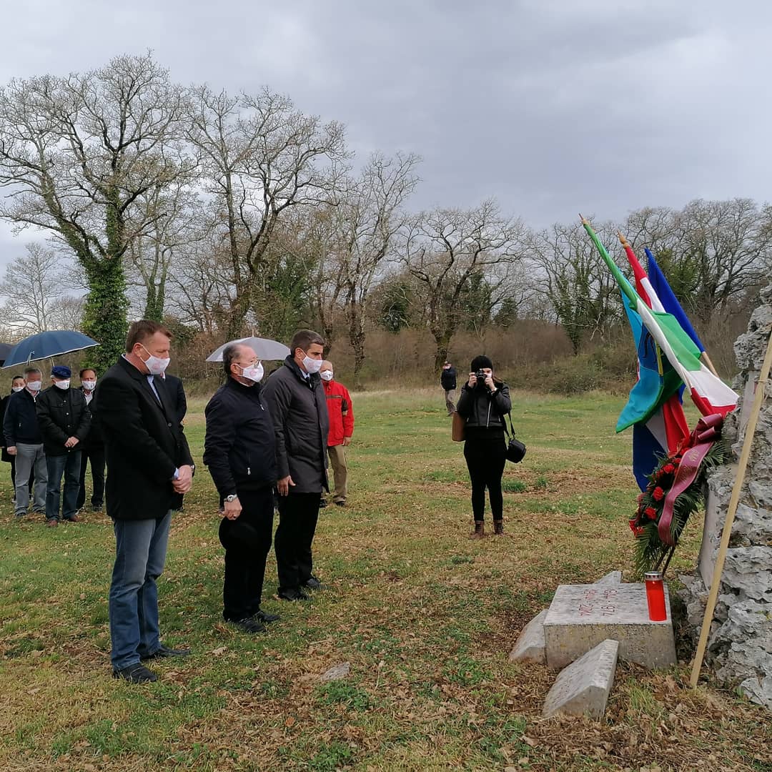 STANCIJA BEMBO: Svečana komemoracija u povodu 77.obljetnice osnutka bataljuna 'Pino Budicin'